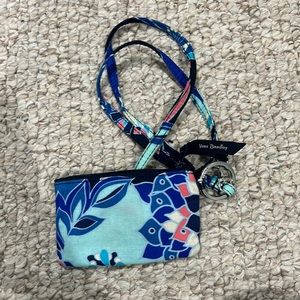 Vera Bradley Lanyard & Card Holder